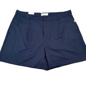 Old Navy High Rise Navy Chino Shorts Size 16